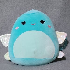 SQUISHMALLOWS Bette Cute Blue‎ Plush Toy with Wings - NEW WITH TAGS